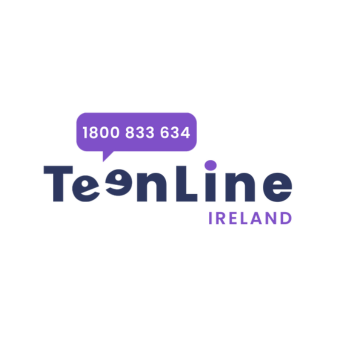 Teenline Ireland Logo - 24/7 Online support for teens