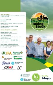 Taking Stock Supporting Farmers Health Leaflet Cover